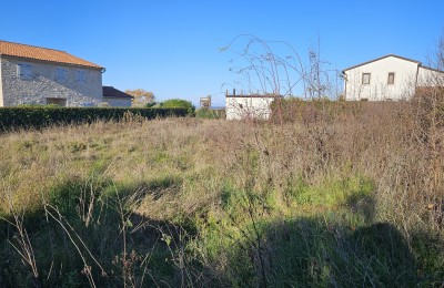 Poreč 12 km, Višnjan okolica - Građevinsko zemljište sa pogledom na more