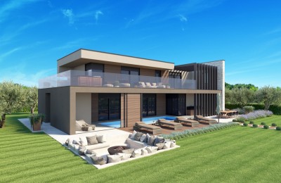 Porec 5 km - Luxury villa with swimming pool in a quiet location - under construction