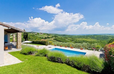 Buje Umgebung - GELEGENHEIT!! Komfort und Luxus-Villa in einer der schönsten Orte in Istrien